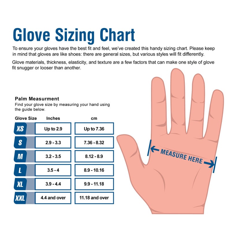 Ammex GLOVEPLUS AMMEX Industrial Clear Vinyl Gloves, Latex Free, Powder Free, Food Safe, Disposable, Non-Sterile - Image 5